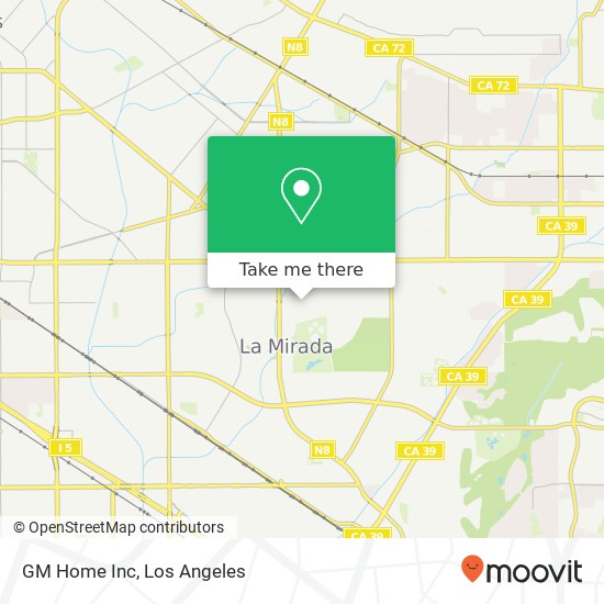 Mapa de GM Home Inc