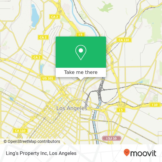 Ling's Property Inc map