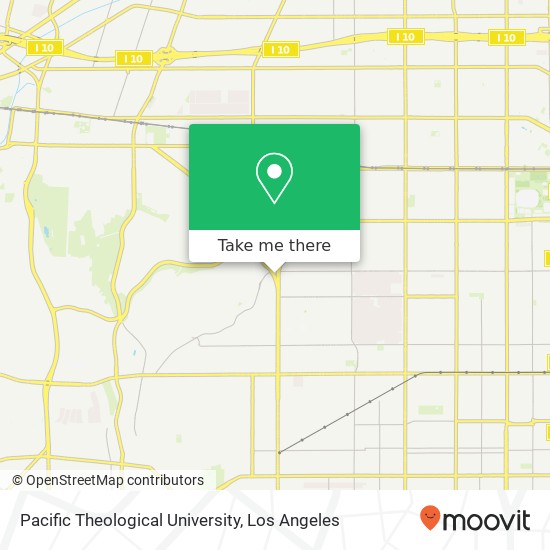 Pacific Theological University map