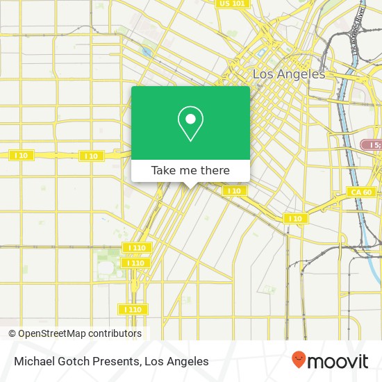 Mapa de Michael Gotch Presents