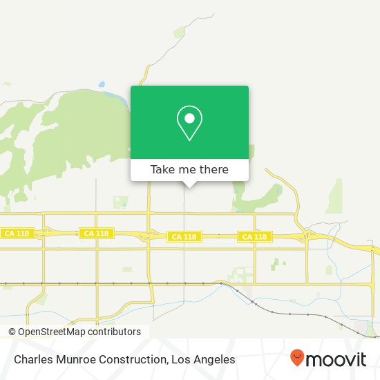 Charles Munroe Construction map