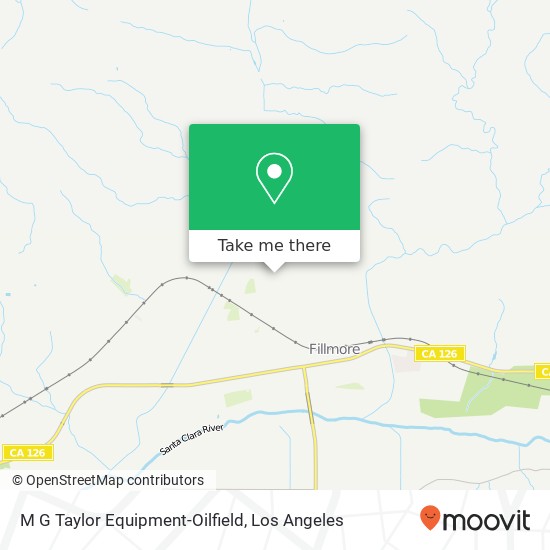 Mapa de M G Taylor Equipment-Oilfield