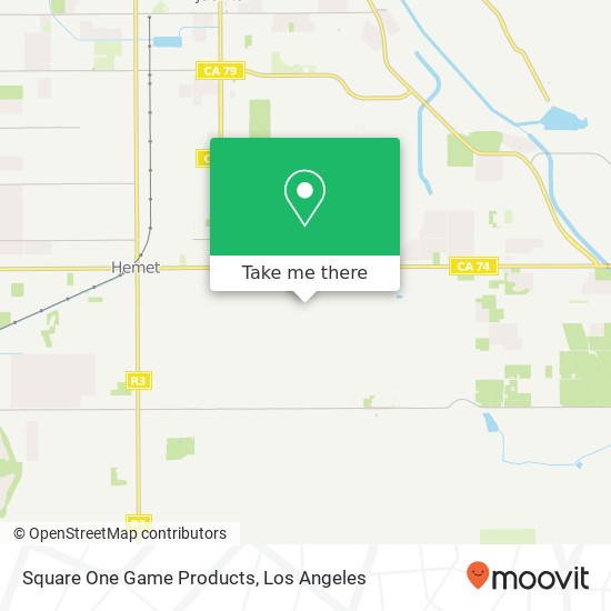 Mapa de Square One Game Products