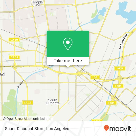 Super Discount Store map