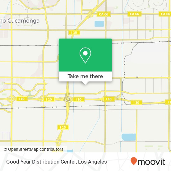 Mapa de Good Year Distribution Center