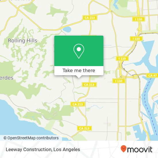 Leeway Construction map