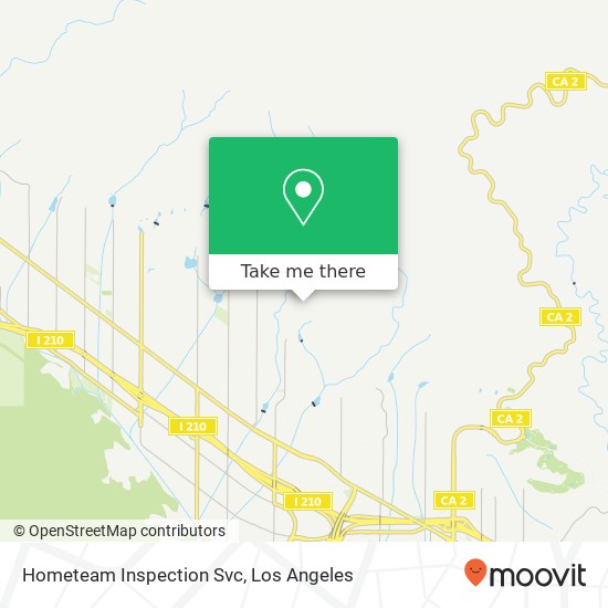 Hometeam Inspection Svc map