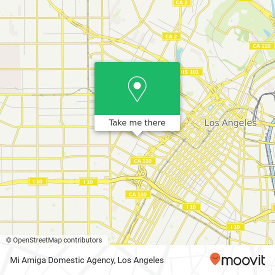 Mi Amiga Domestic Agency map