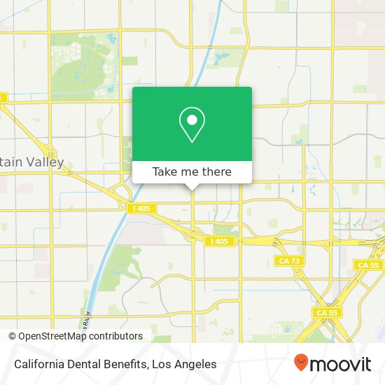 Mapa de California Dental Benefits