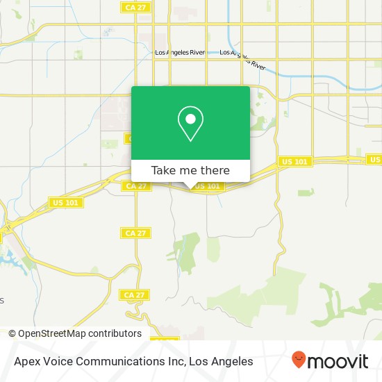Apex Voice Communications Inc map