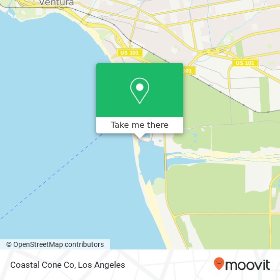 Coastal Cone Co map