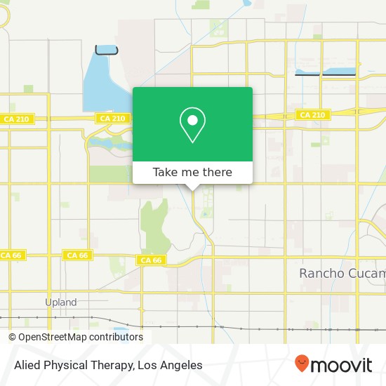 Alied Physical Therapy map
