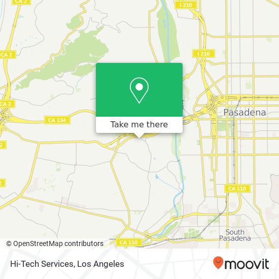 Hi-Tech Services map