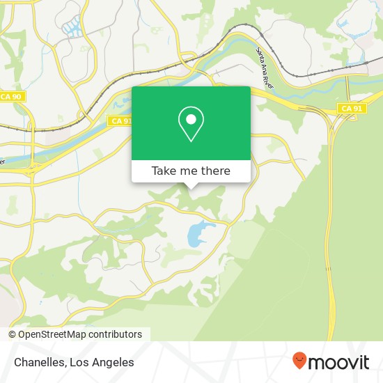 Chanelles map