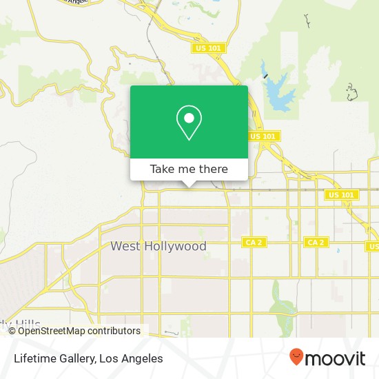 Lifetime Gallery map