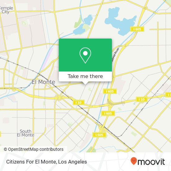 Citizens For El Monte map