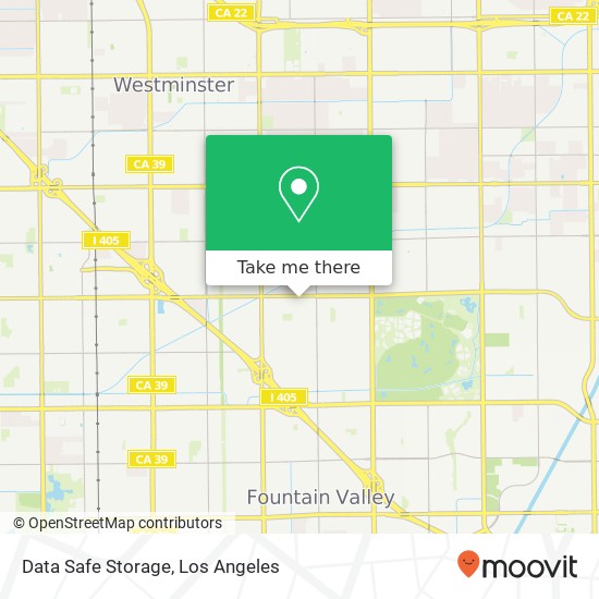 Data Safe Storage map