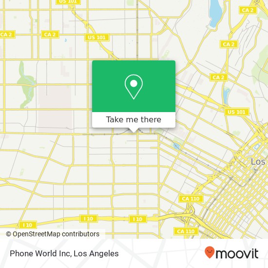 Phone World Inc map