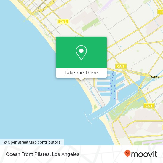 Ocean Front Pilates map