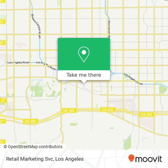 Retail Marketing Svc map