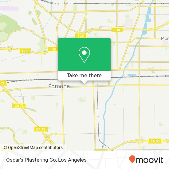Oscar's Plastering Co map