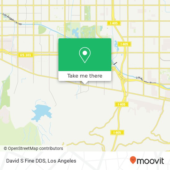 David S Fine DDS map