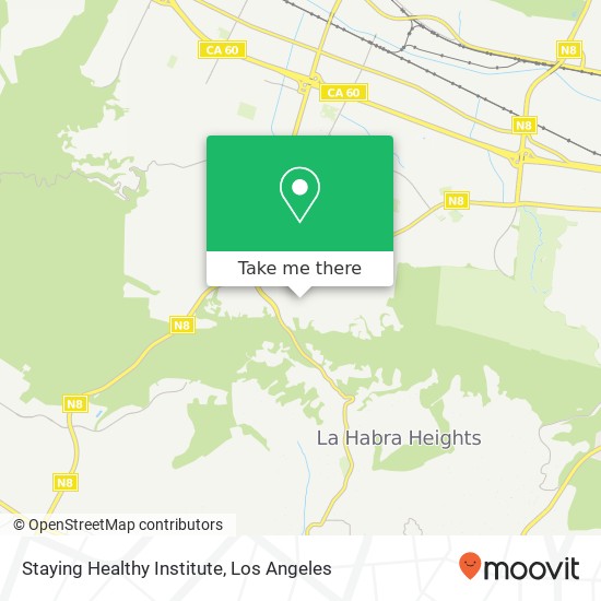 Mapa de Staying Healthy Institute