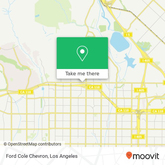 Ford Cole Chevron map