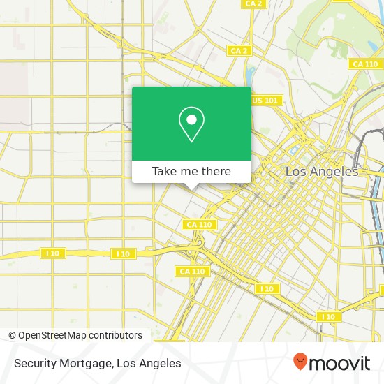 Security Mortgage map