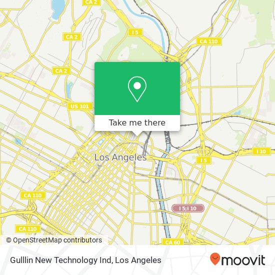 Gulllin New Technology Ind map