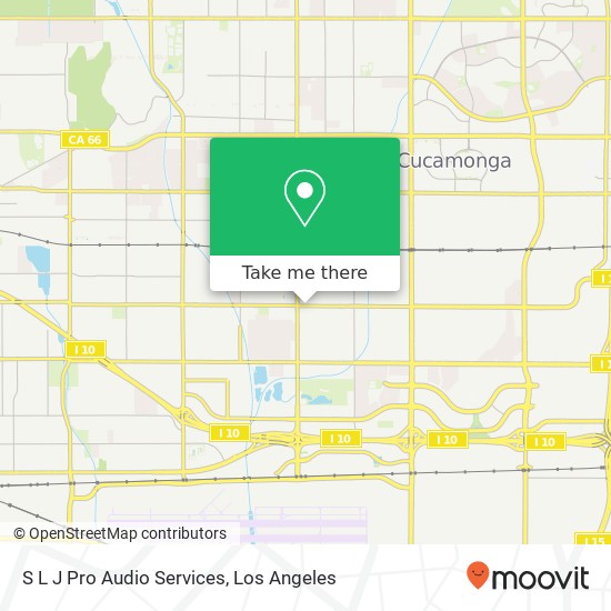 S L J Pro Audio Services map