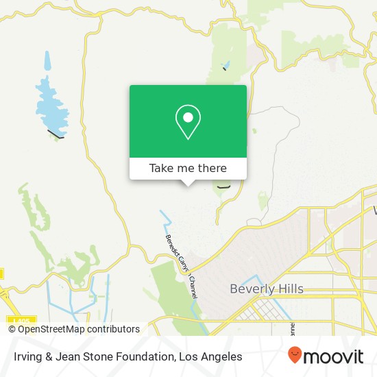 Mapa de Irving & Jean Stone Foundation