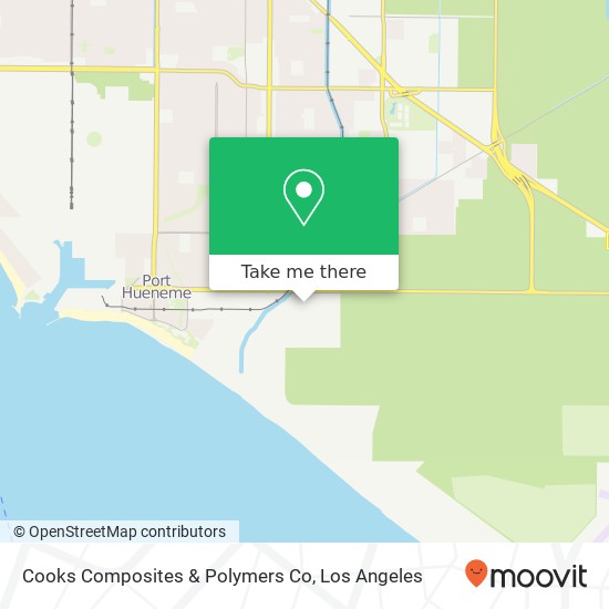 Cooks Composites & Polymers Co map