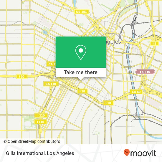 Gilla International map