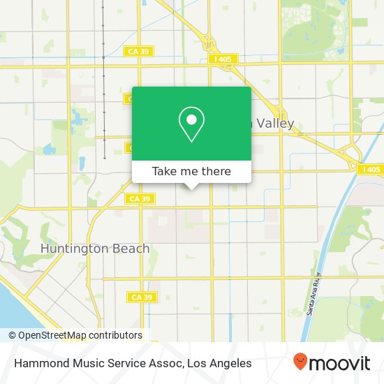 Hammond Music Service Assoc map