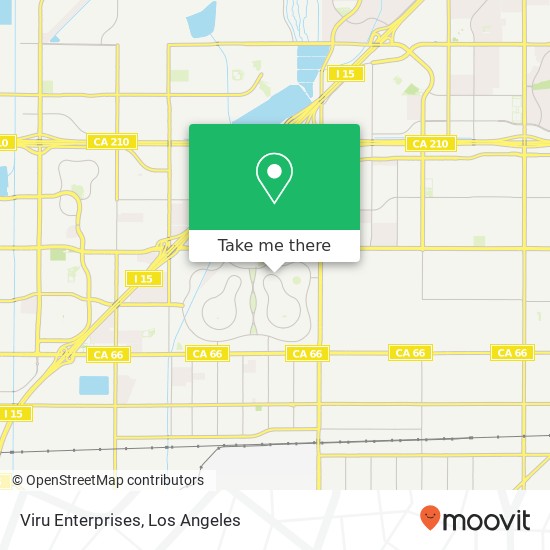 Viru Enterprises map