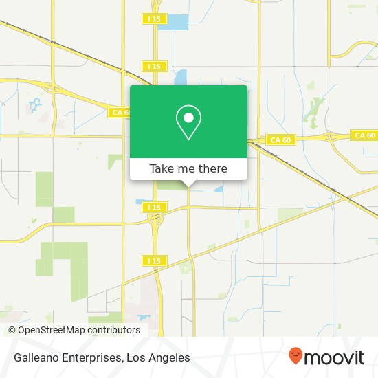Galleano Enterprises map