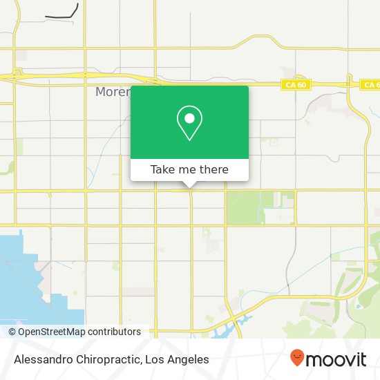 Alessandro Chiropractic map