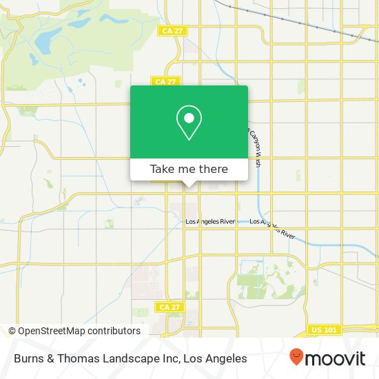 Burns & Thomas Landscape Inc map