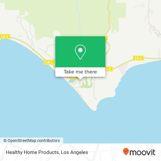 Healthy Home Products map