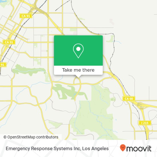 Emergency Response Systems Inc map