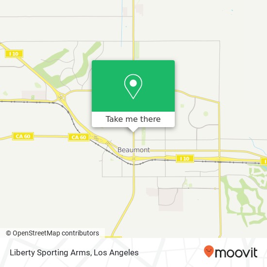 Liberty Sporting Arms map