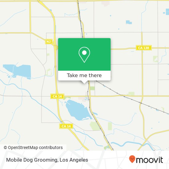 Mobile Dog Grooming map