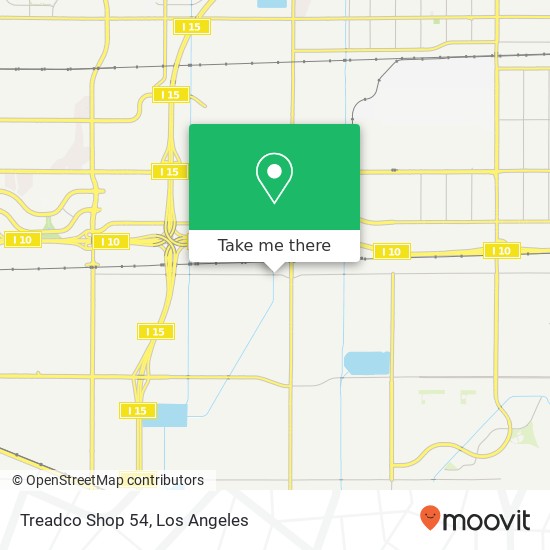 Treadco Shop 54 map