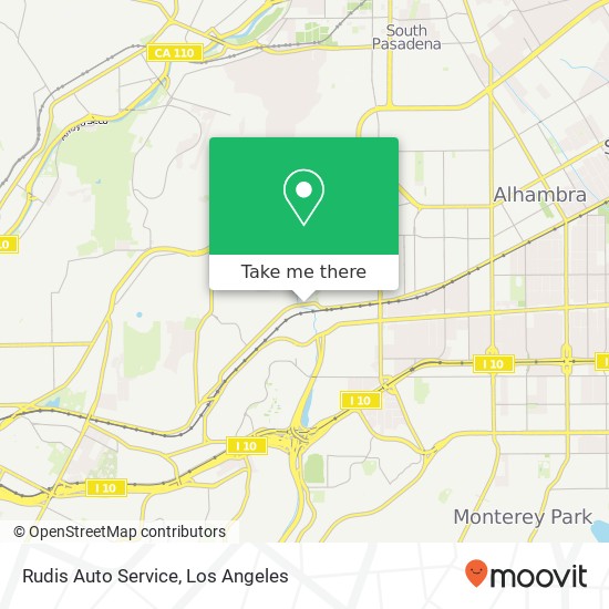 Rudis Auto Service map