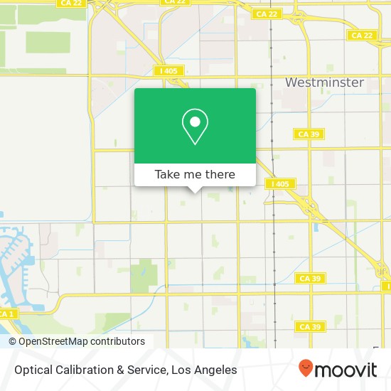 Mapa de Optical Calibration & Service