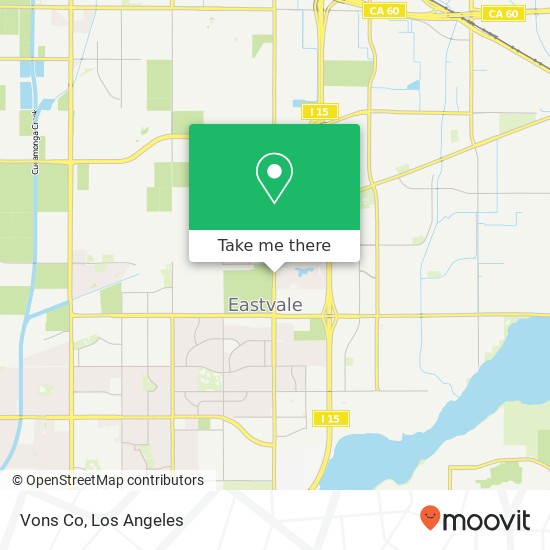 Vons Co map