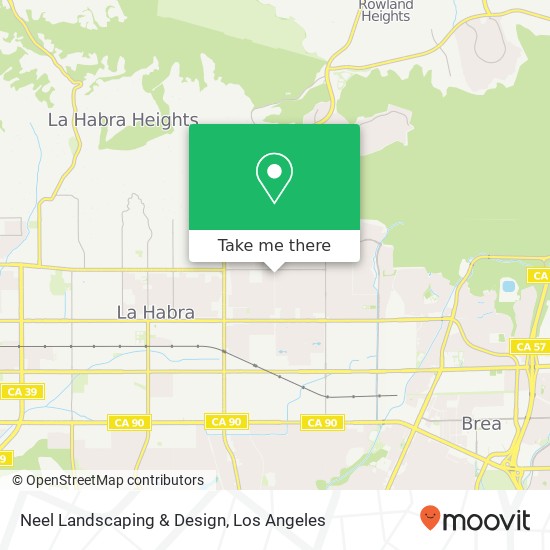 Neel Landscaping & Design map