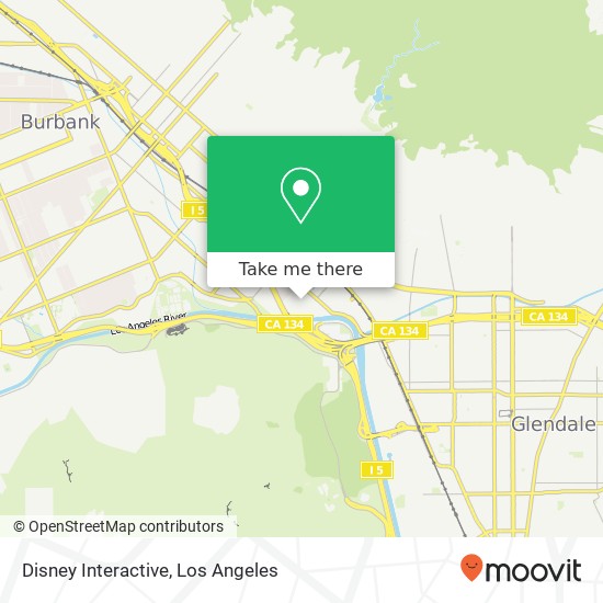 Disney Interactive map