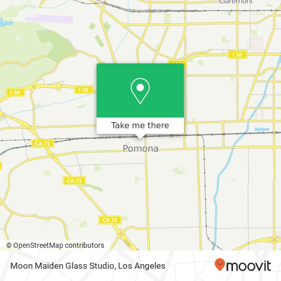 Moon Maiden Glass Studio map
